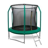 Батут Oxygen Fitness Premium 8 ft inside (Dark green)